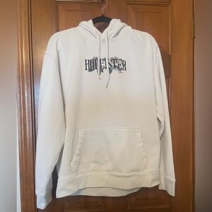 Hollister Embroidered Floral Hoodie